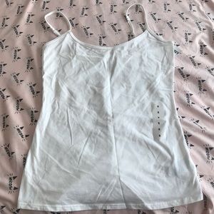 White tank top